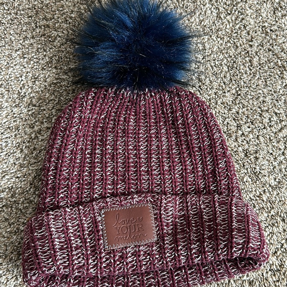Love Your Melon Pom Beanie